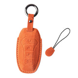 Maxbell Car Key Fob Cover Auto Accessory Key Case for Byd Seal Yuan Plus Atto 3 Orange