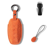 Maxbell Car Key Fob Cover Auto Accessory Key Case for Byd Seal Yuan Plus Atto 3 Orange