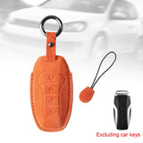 Maxbell Car Key Fob Cover Auto Accessory Key Case for Byd Seal Yuan Plus Atto 3 Orange