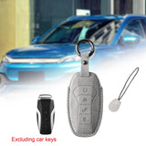 Maxbell Car Key Fob Cover Auto Accessory Key Case for Byd Seal Yuan Plus Atto 3 Gray