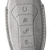 Maxbell Car Key Fob Cover Auto Accessory Key Case for Byd Seal Yuan Plus Atto 3 Gray