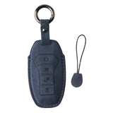 Maxbell Car Key Fob Cover Auto Accessory Key Case for Byd Seal Yuan Plus Atto 3 Navy Blue