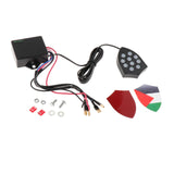 Maxbell 12V 24V Car Truck Air Horn Controller Automobiles Accessory Sturdy Universal 10 Sound