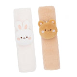 Maxbell Car Seat Belt Strap Cover Car Decor Versatile Adjustable Soft Belt Protector Rabbit