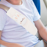 Maxbell Car Seat Belt Strap Cover Car Decor Versatile Adjustable Soft Belt Protector Rabbit