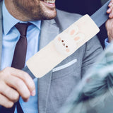 Maxbell Car Seat Belt Strap Cover Car Decor Versatile Adjustable Soft Belt Protector Rabbit