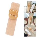 Maxbell Car Seat Belt Strap Cover Car Decor Versatile Adjustable Soft Belt Protector Bear