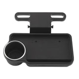 Maxbell Folding Cup Holder Tray Car Seat Phone Truck Car Headrest Backseat Organizer