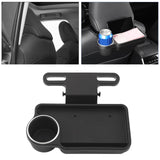 Maxbell Folding Cup Holder Tray Car Seat Phone Truck Car Headrest Backseat Organizer