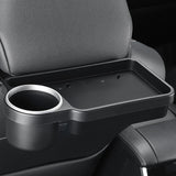 Maxbell Folding Cup Holder Tray Car Seat Phone Truck Car Headrest Backseat Organizer