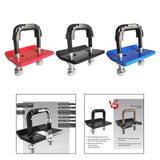 Maxbell Hitch Tightener Anti Rattle Stabilizer for Bike Rack Trailer Hitch Tray red