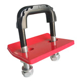 Maxbell Hitch Tightener Anti Rattle Stabilizer for Bike Rack Trailer Hitch Tray red