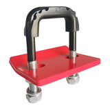 Maxbell Hitch Tightener Anti Rattle Stabilizer for Bike Rack Trailer Hitch Tray red