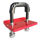 Maxbell Hitch Tightener Anti Rattle Stabilizer for Bike Rack Trailer Hitch Tray red
