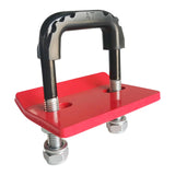 Maxbell Hitch Tightener Anti Rattle Stabilizer for Bike Rack Trailer Hitch Tray red