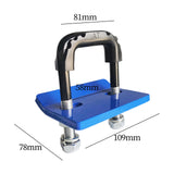 Maxbell Hitch Tightener Anti Rattle Stabilizer for Bike Rack Trailer Hitch Tray blue