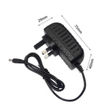 Maxbell Adapter Charger Wall Plug 12V/2A for Monitor LED Strip Light Routers