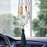 Maxbell Bodhi Lotus Car Pendant Car Interior Hanging Pendant for Car Decoration Green