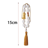 Maxbell Bodhi Lotus Car Pendant Car Interior Hanging Pendant for Car Decoration Yellow