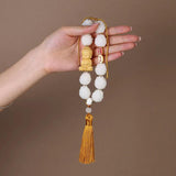 Maxbell Bodhi Lotus Car Pendant Car Interior Hanging Pendant for Car Decoration Yellow