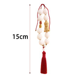 Maxbell Bodhi Lotus Car Pendant Car Interior Hanging Pendant for Car Decoration Dark Red