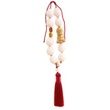 Maxbell Bodhi Lotus Car Pendant Car Interior Hanging Pendant for Car Decoration Dark Red