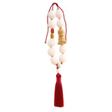 Maxbell Bodhi Lotus Car Pendant Car Interior Hanging Pendant for Car Decoration Dark Red