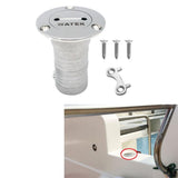 52mm 2'' Boat Water Tank Deck Fill Filler with Key and Lift Screw Cap - Marine Grade 316 Stainless Steel - Aladdin Shoppers