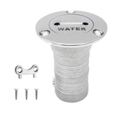 52mm 2'' Boat Water Tank Deck Fill Filler with Key and Lift Screw Cap - Marine Grade 316 Stainless Steel - Aladdin Shoppers