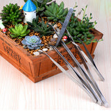 Maxbell 5x Garden Micro Landscape DIY Tweezer Stainless Steel Succulent Plants Bonsai & Gardening Tools Tweezers