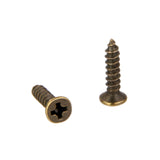 Maxbell 10Pcs Victorian style Cup Shell Cupboard Drawer Cabinet Pull Handle Bronze