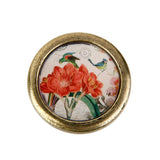 Maxbell Vintage Cabinet Door Drawer Bin Dreser Handle Pull Knob Hardware - Narcissus