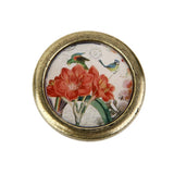 Maxbell Vintage Cabinet Door Drawer Bin Dreser Handle Pull Knob Hardware - Narcissus