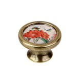 Maxbell Vintage Cabinet Door Drawer Bin Dreser Handle Pull Knob Hardware - Narcissus