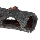Maxbell Aquarium Fish Tank Hollow Tree Stump Ornament Cave Landscaping Decoration