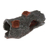 Maxbell Aquarium Fish Tank Hollow Tree Stump Ornament Cave Landscaping Decoration