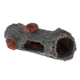 Maxbell Aquarium Fish Tank Hollow Tree Stump Ornament Cave Landscaping Decoration