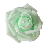 50x Foam Rose Heads Artificial Flower Garden Party Home Room Decor Light GRN