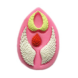 Maxbell Baby Angel Wing Fondant Cake Decorating DIY Gum Paste Candy Sugarcraft Mold