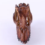 Maxbell Dinosaur Ceratosaurus Skull Replica Skeleton Model Aquarium Ornament Decor