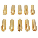 Maxbell Imported 0.5--3.2mm 10 Pieces Micro Drill Chuck Collet Bits Brass Shank for Rotary Tools