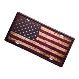 Metal Tin Sign Plaque Cafe Home Wall Decor Art Poster Sheet American Flag