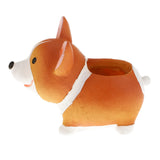 Maxbell Garden Planter Dog Shape Flower Sedum Succulent Plant Pot Trough Box Case