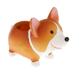 Maxbell Garden Planter Dog Shape Flower Sedum Succulent Plant Pot Trough Box Case
