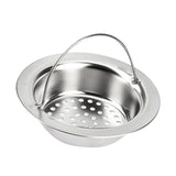 Maxbell Stainless Steel Home Kitchen Sink Drain Stopper Basket Strainer Waste Plug