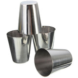 Maxbell 4pcs Wine Stainless Steel Cup Mug with Cover Drinking Beer Tea Tumbler