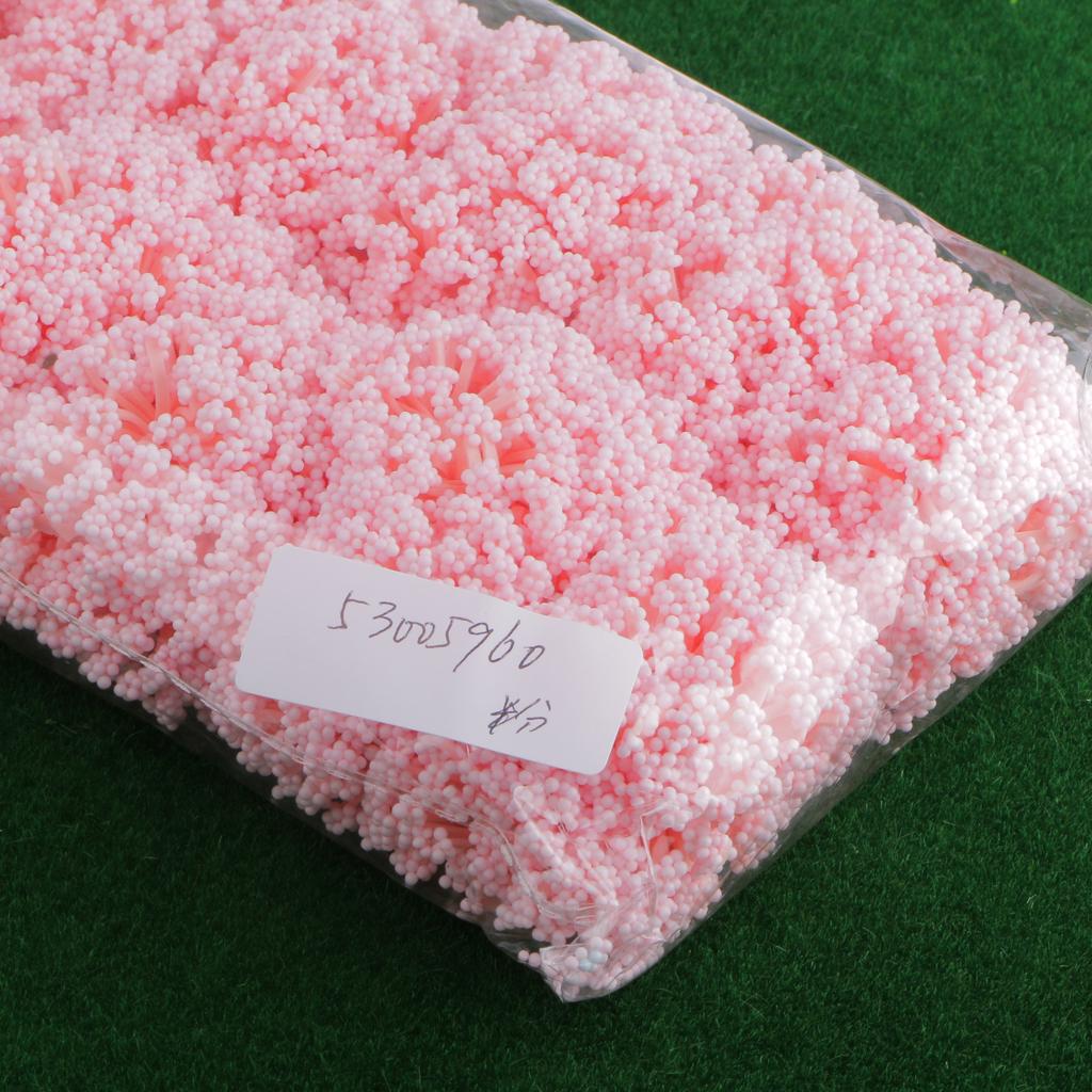 Maxbell 144 Heads Artificial PE Flower Gypsophila Lavender Plant Wedding Decor Pink