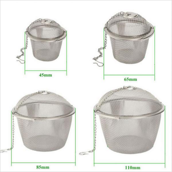 Maxbell Stainless Steel Ball Tea Spice Strainer Infuser Mesh Filter Loose Leaf 4.5cm