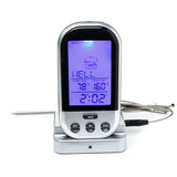 Maxbell LCD Wireless Timer Digital Cooking Thermometer for Barbecue BBQ Roast Kitchen Tool