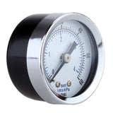 Maxbell Mini Dial Pressure Gauge Manometer for Water Air Oil Black 0-60psi 0-4bar